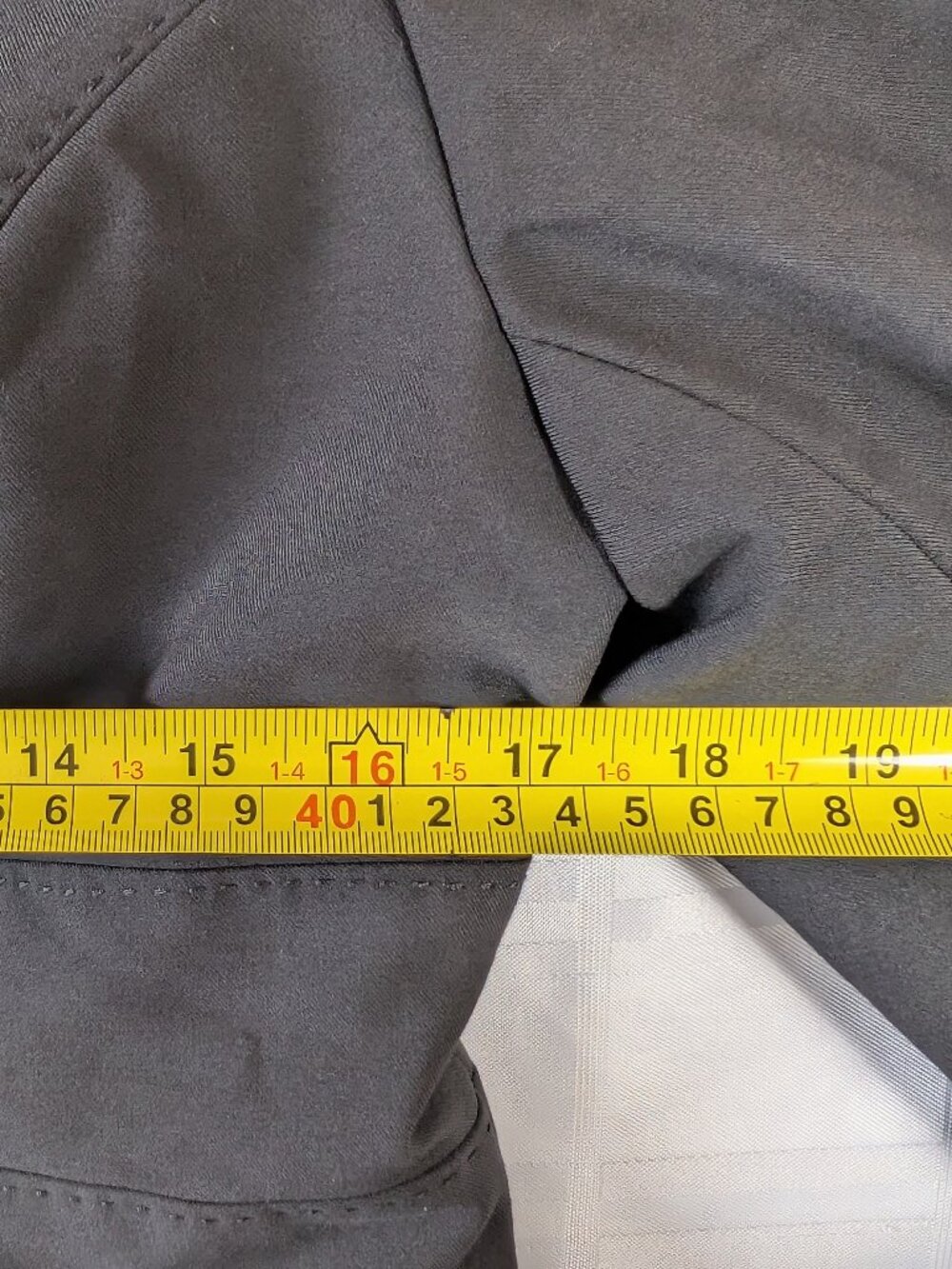 RW&CO WOMEN'S GRAY BLAZER BUSINESS JACKET FASHION FORMAL WEAR SIZE 10 STYLE - Picture 10 of 16
